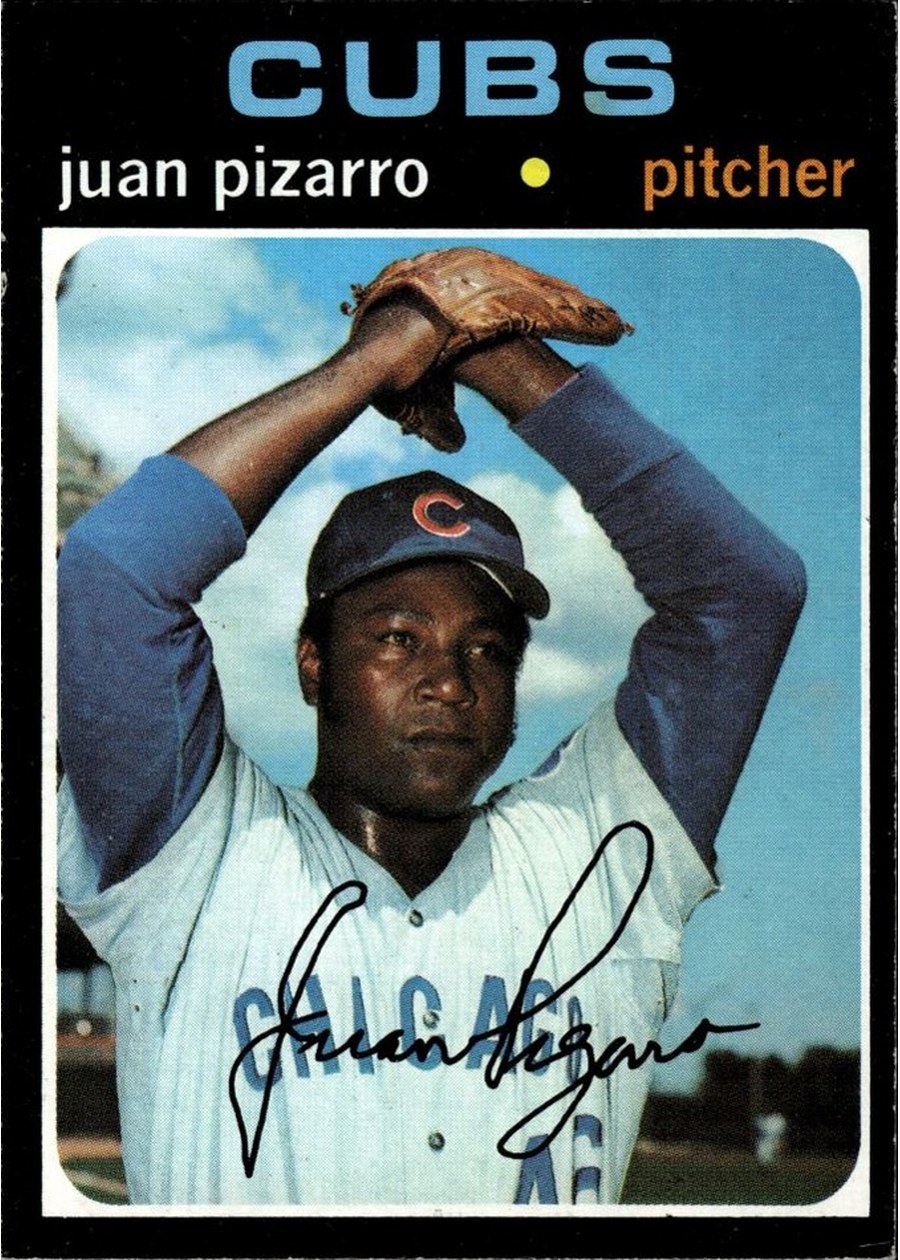 1971 Topps #647 Juan Pizarro, Chicago Cubs