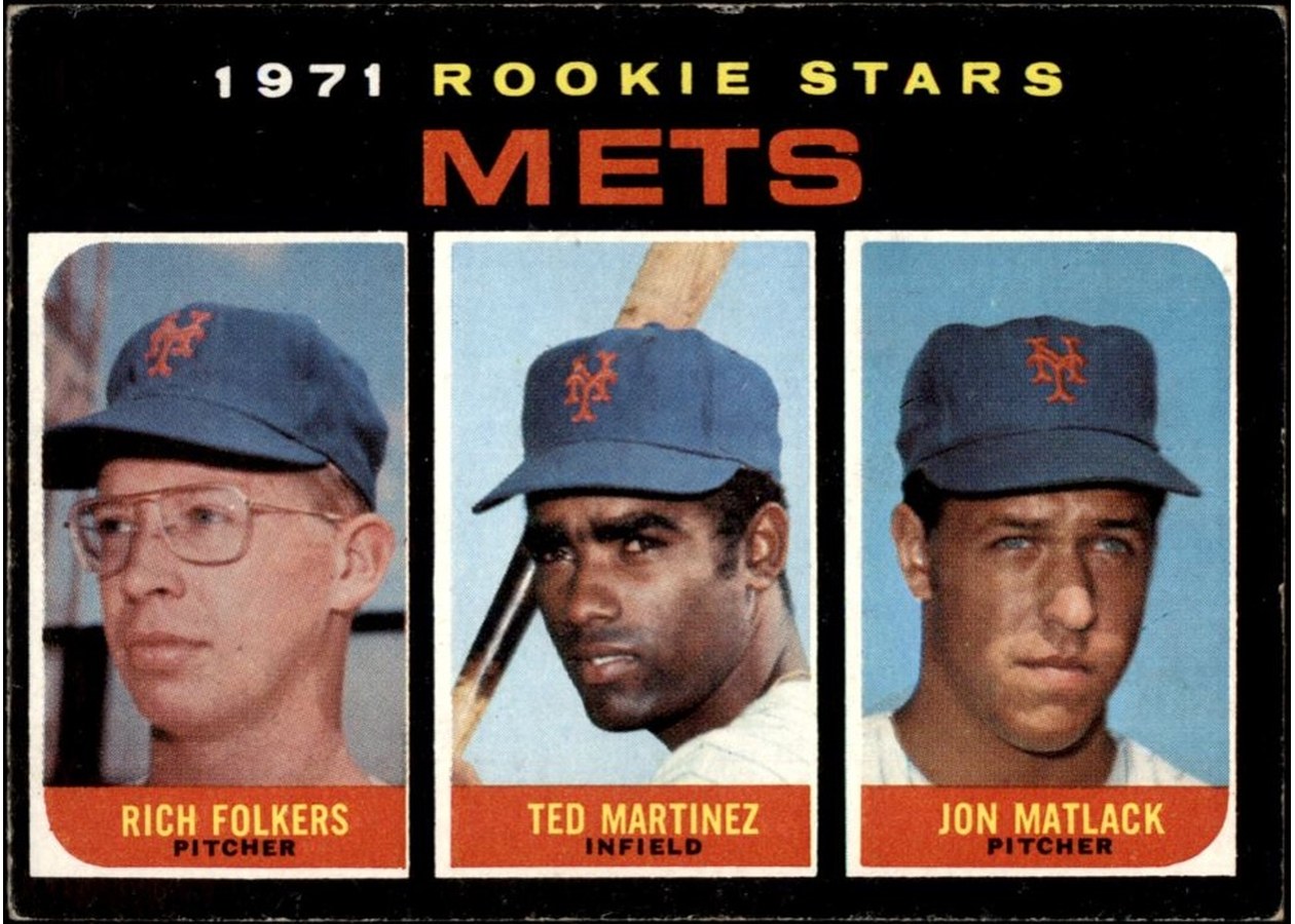 1971 Topps #648 Mets 1971 Rookie Stars, New York Mets