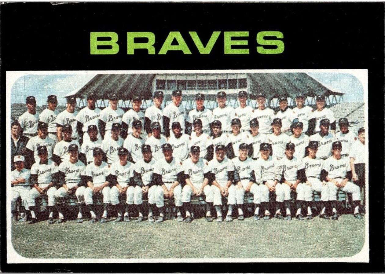 1971 Topps #652 Atlanta Braves