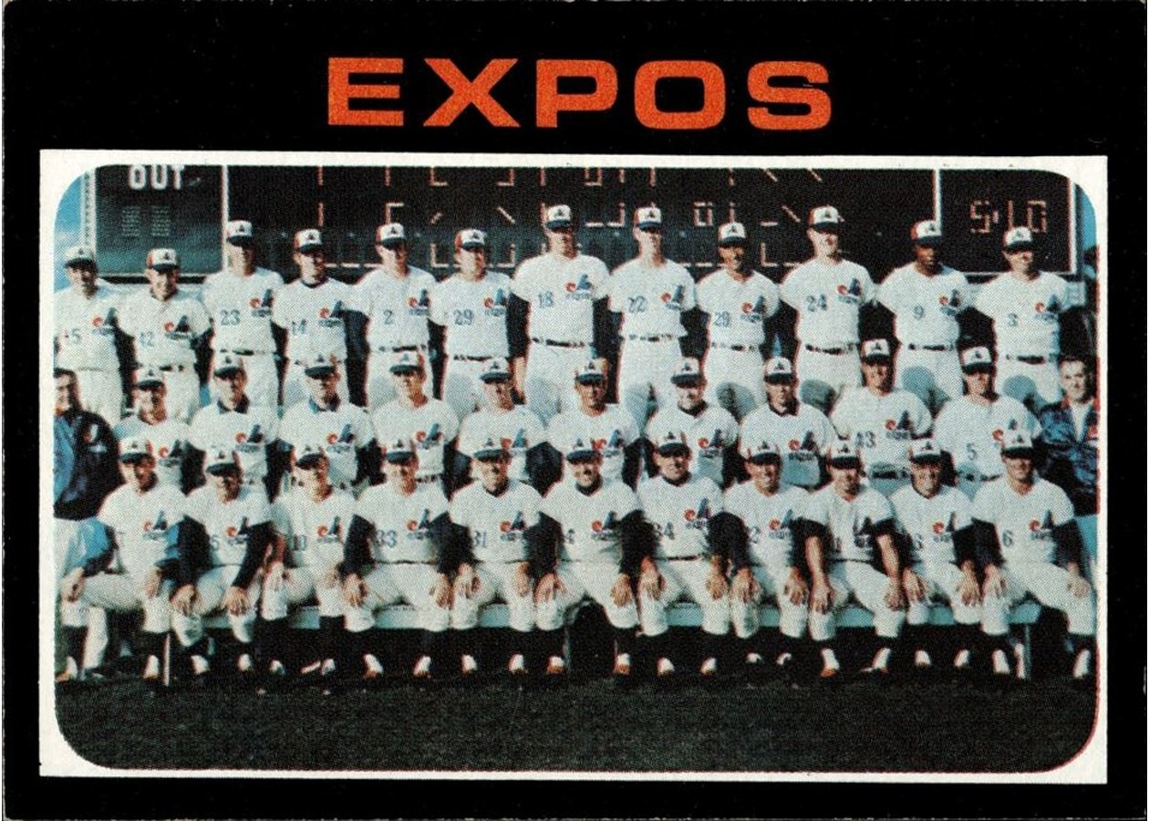 1971 Topps #674 Montreal Expos