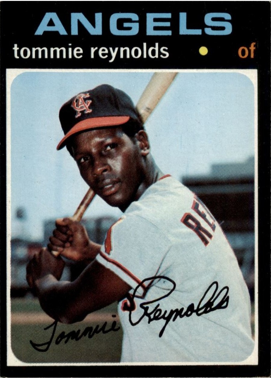 1971 Topps #676 Tommie Reynolds, California Angels