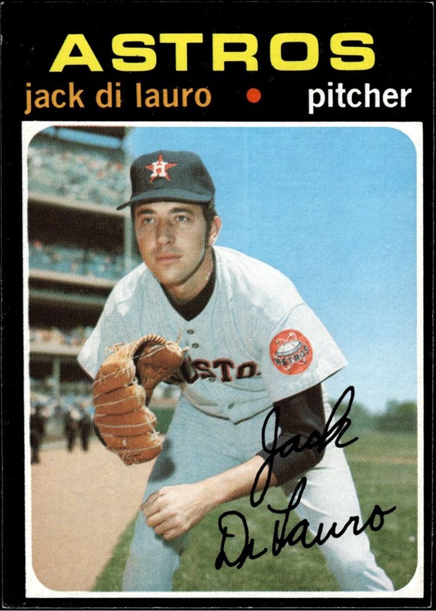 1971 Topps #677 Jack DiLauro, Houston Astros