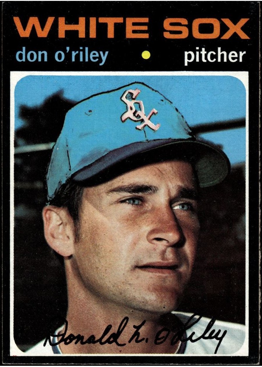 1971 Topps #679 Don O'Riley, Chicago White Sox