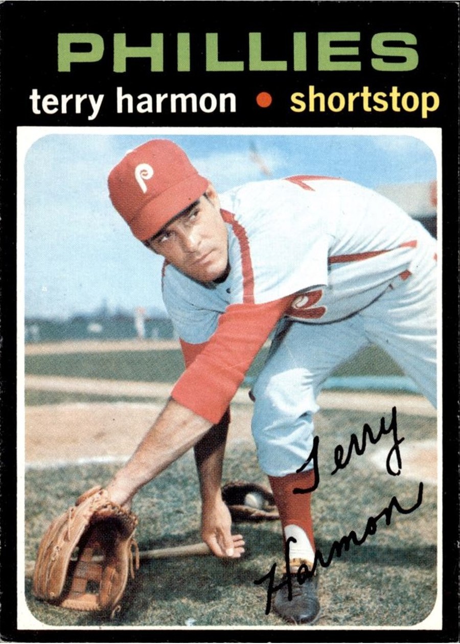 1971 Topps #682 Terry Harmon, Philadelphia Phillies