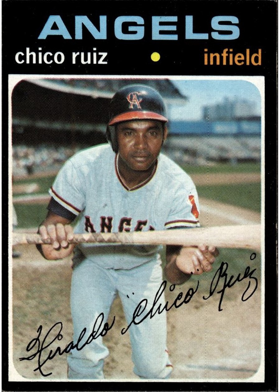 1971 Topps #686 Chico Ruiz, California Angels