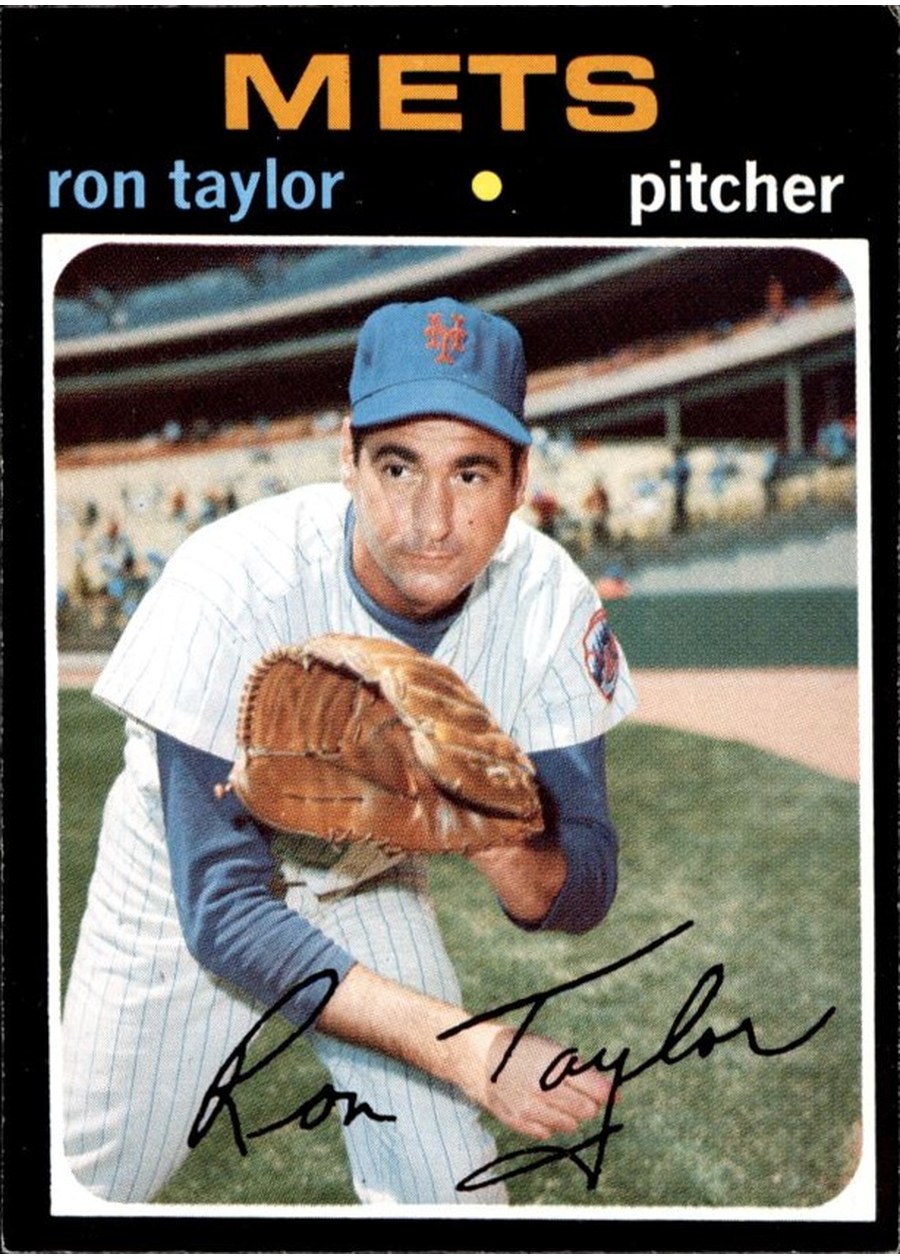 1971 Topps #687 Ron Taylor, New York Mets