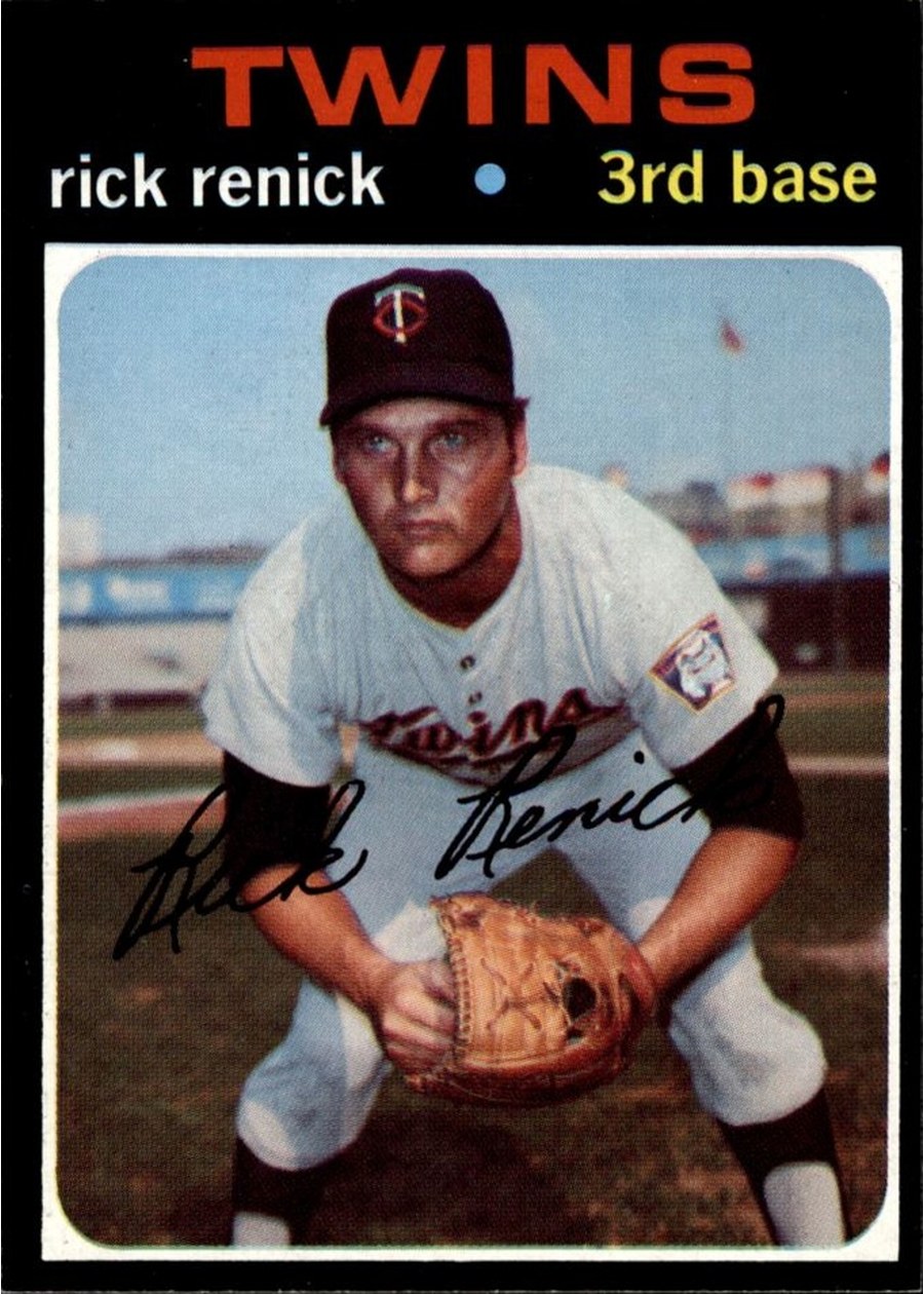 1971 Topps #694 Rick Renick, Minnesota Twins