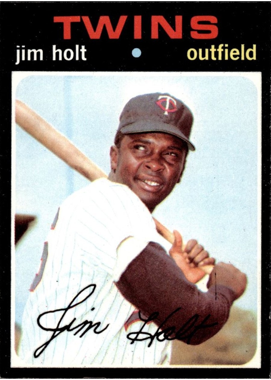 1971 Topps #7 Jim Holt, Minnesota Twins