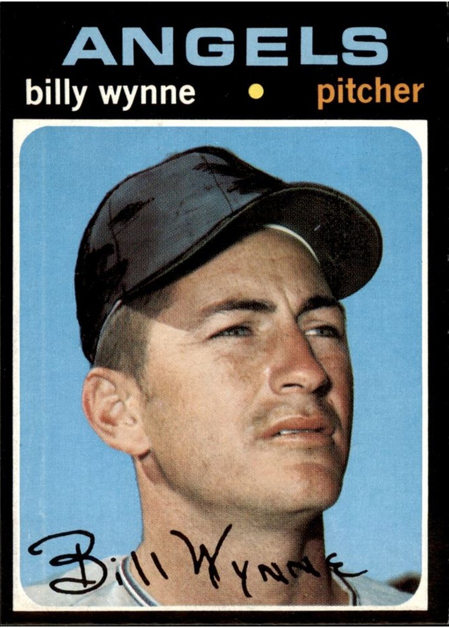 1971 Topps #718 Billy Wynne, California Angels