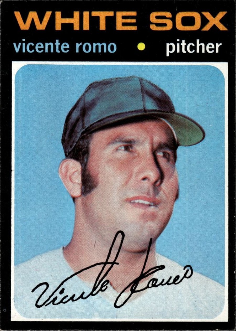 1971 Topps #723 Vicente Romo, Chicago White Sox