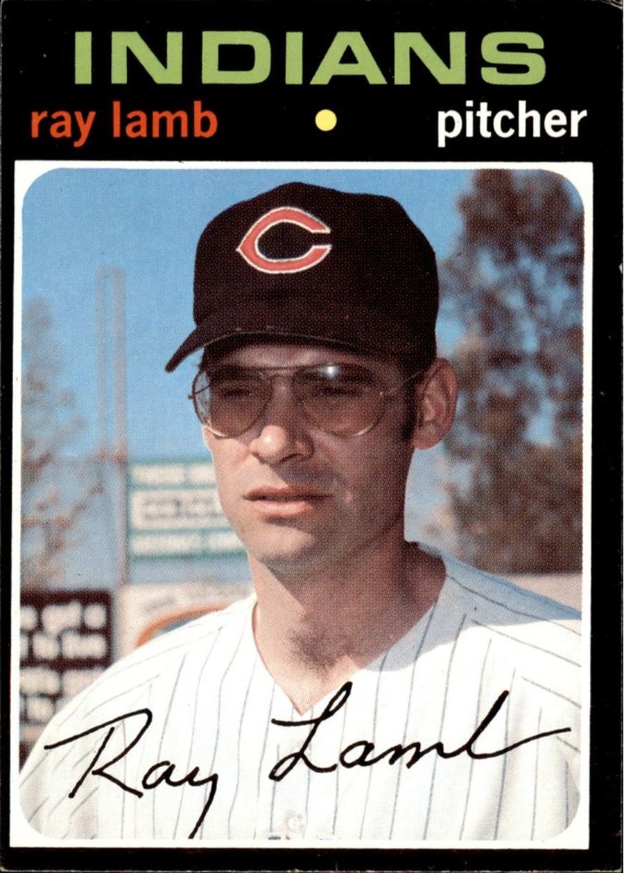 1971 Topps #727 Ray Lamb, Cleveland Indians