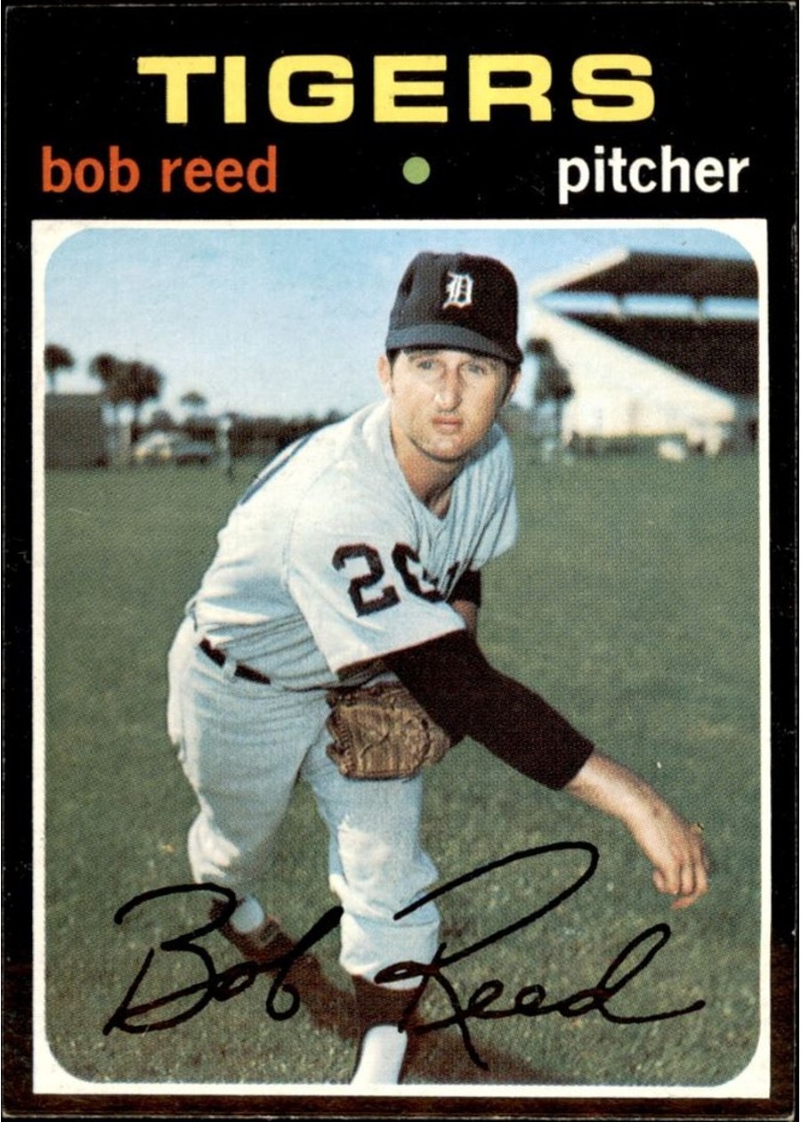 1971 Topps #732 Bob Reed, Detroit Tigers