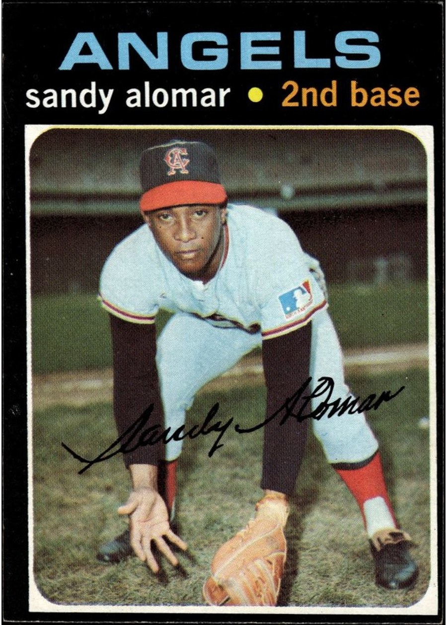 1971 Topps #745 Sandy Alomar, California Angels