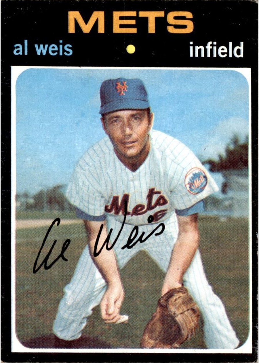 1971 Topps #751 Al Weis, New York Mets