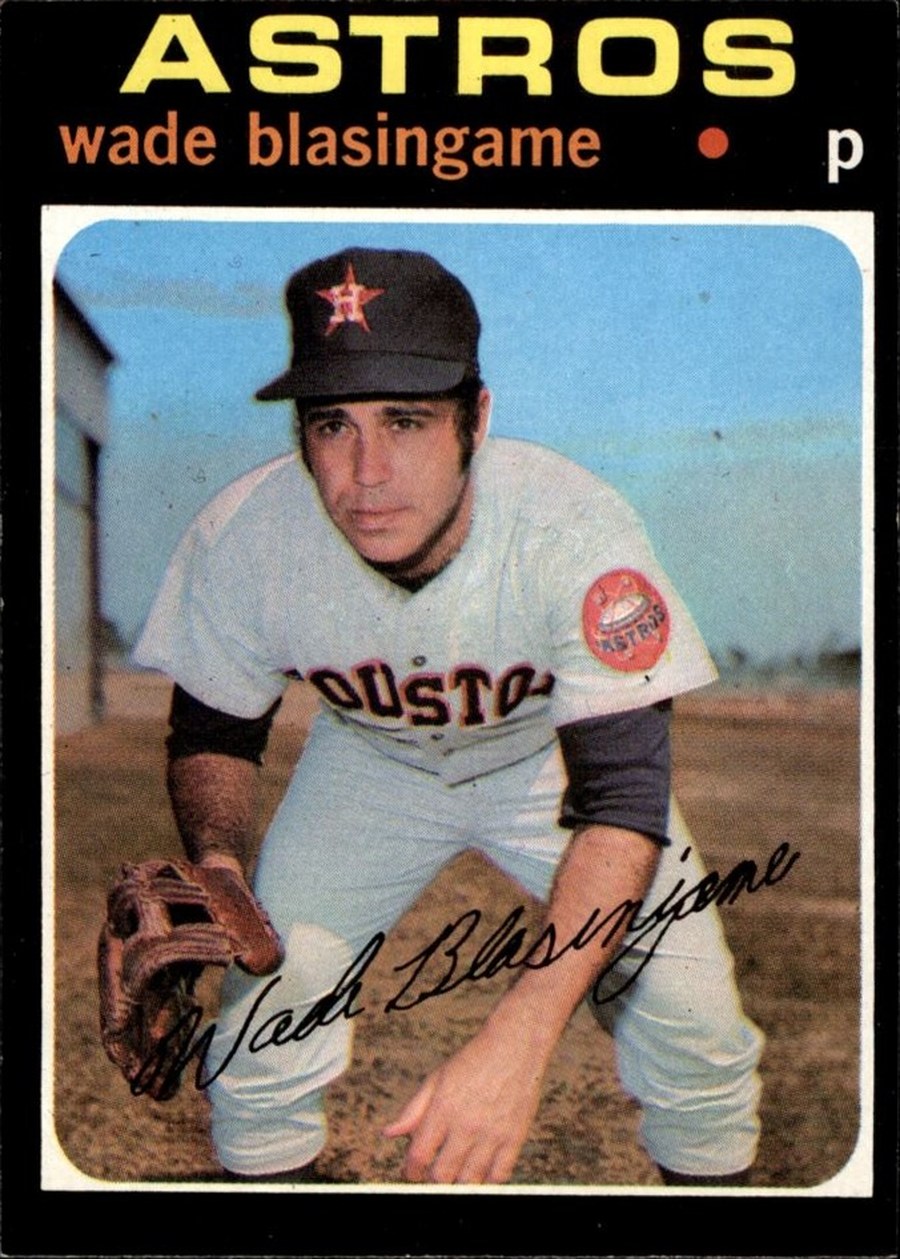 1971 Topps #79 Wade Blasingame, Houston Astros