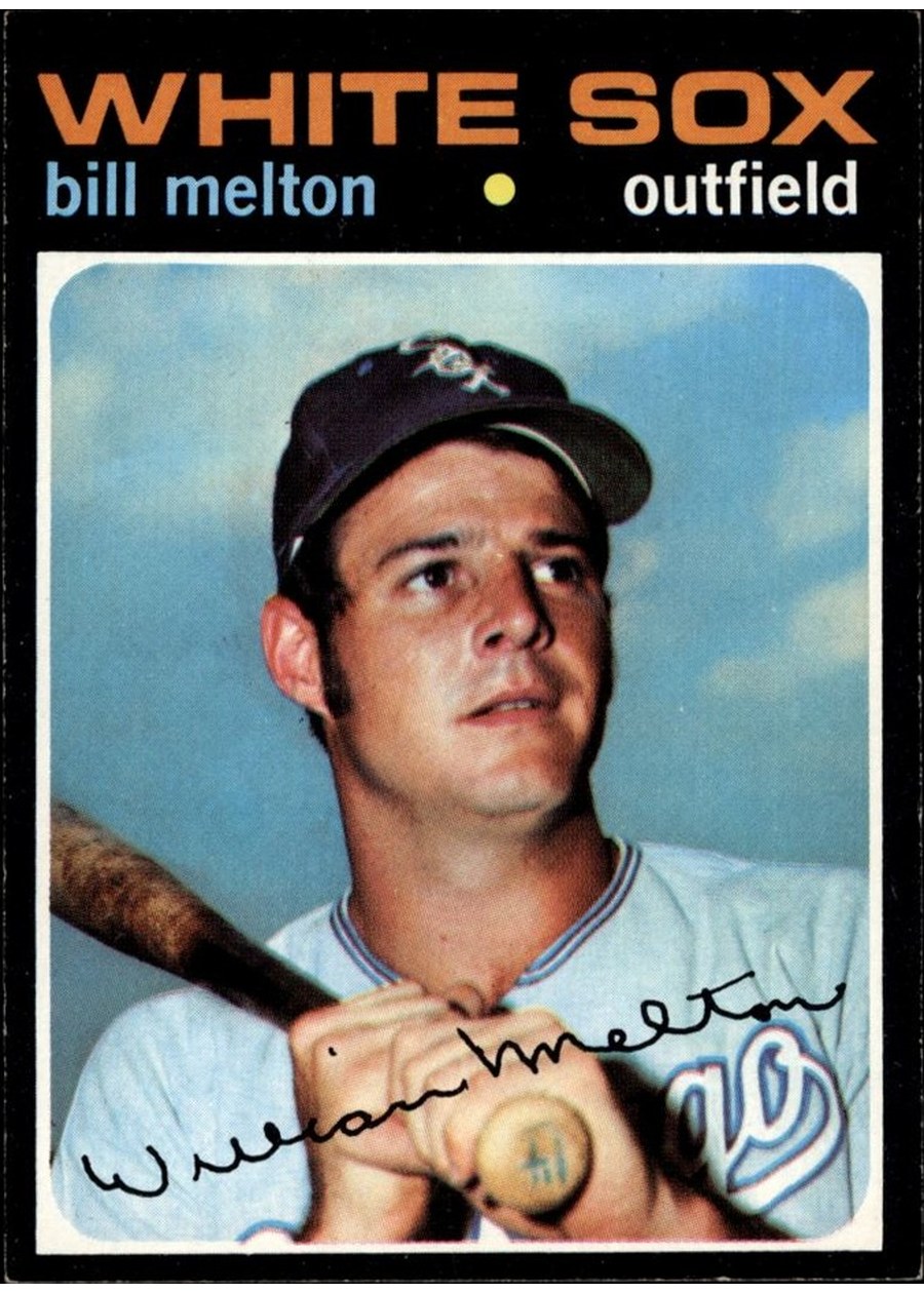 1971 Topps #80 Bill Melton, Chicago White Sox