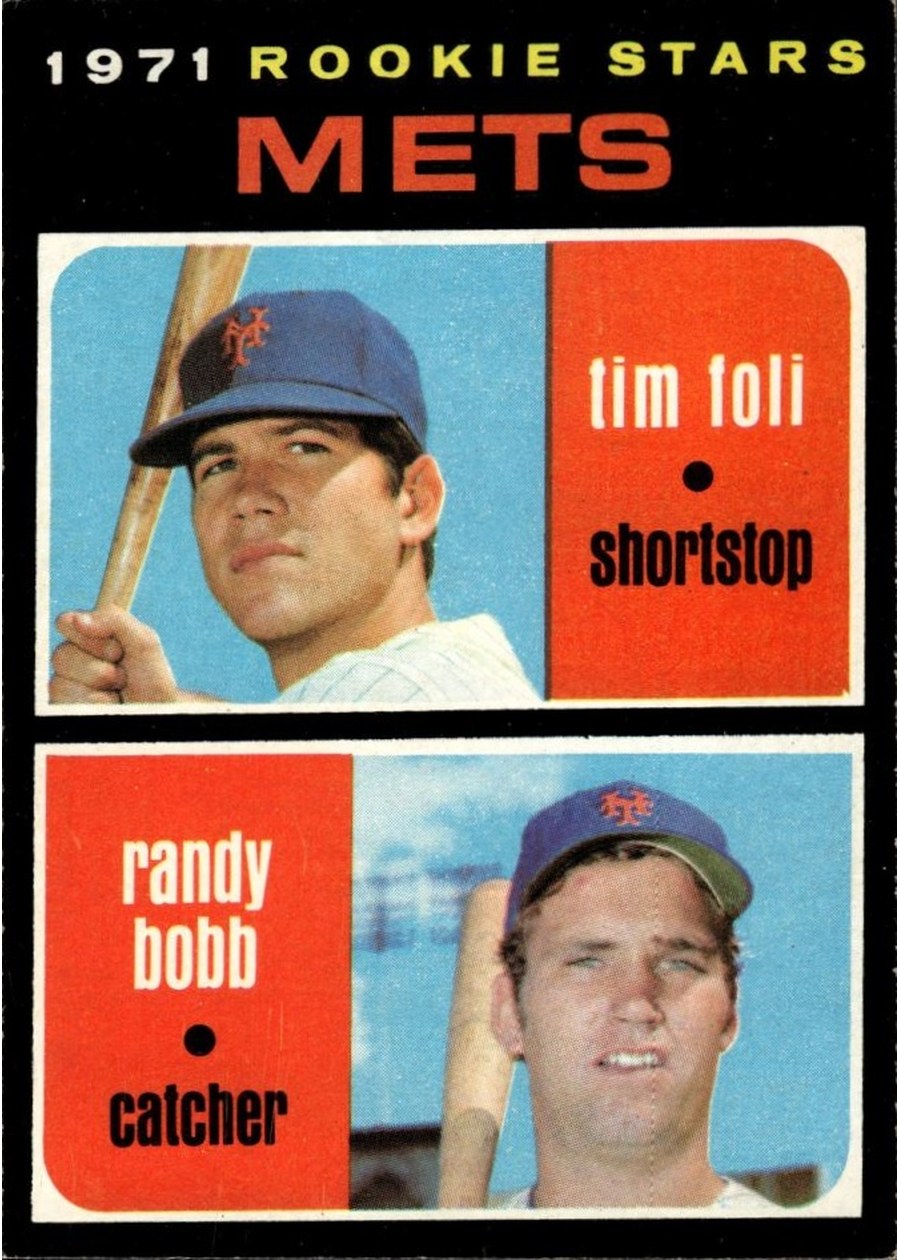 1971 Topps #83 Mets 1971 Rookie Stars, New York Mets