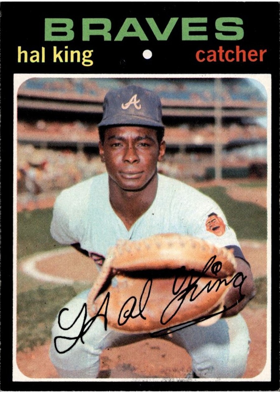 1971 Topps #88 Hal King, Atlanta Braves