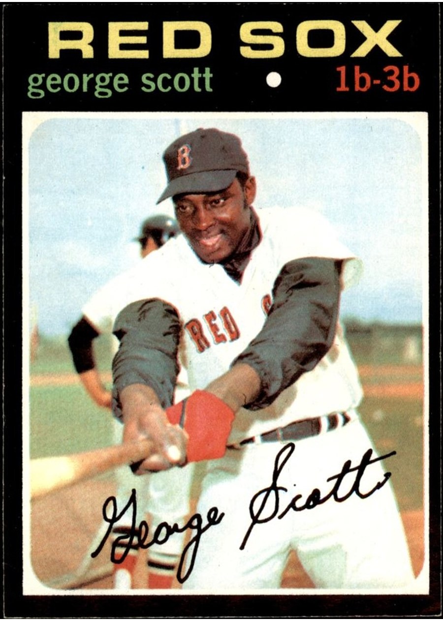 1971 Topps #9 George Scott, Boston Red Sox