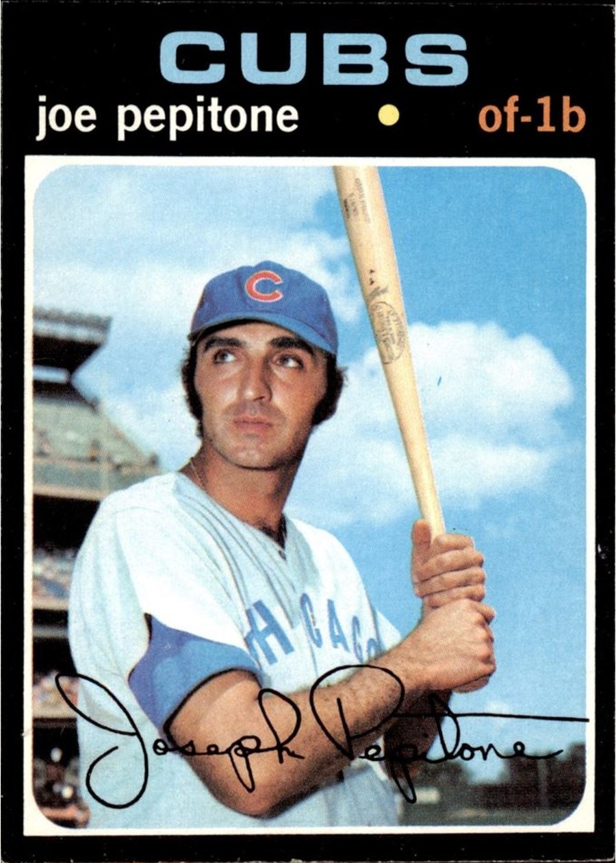 1971 Topps #90 Joe Pepitone, Chicago Cubs