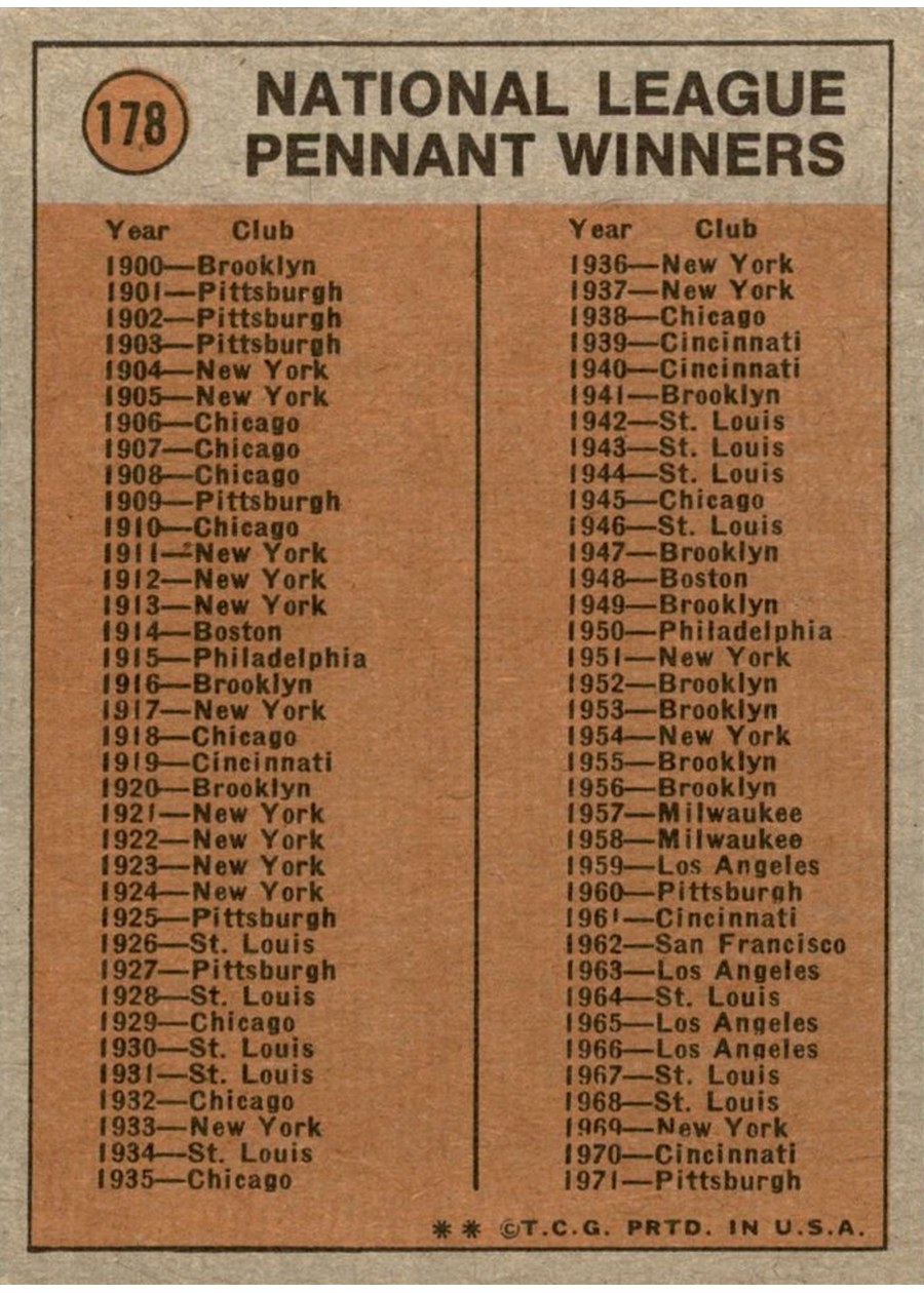 1972 Topps #178 Paul Schaal In Action card back