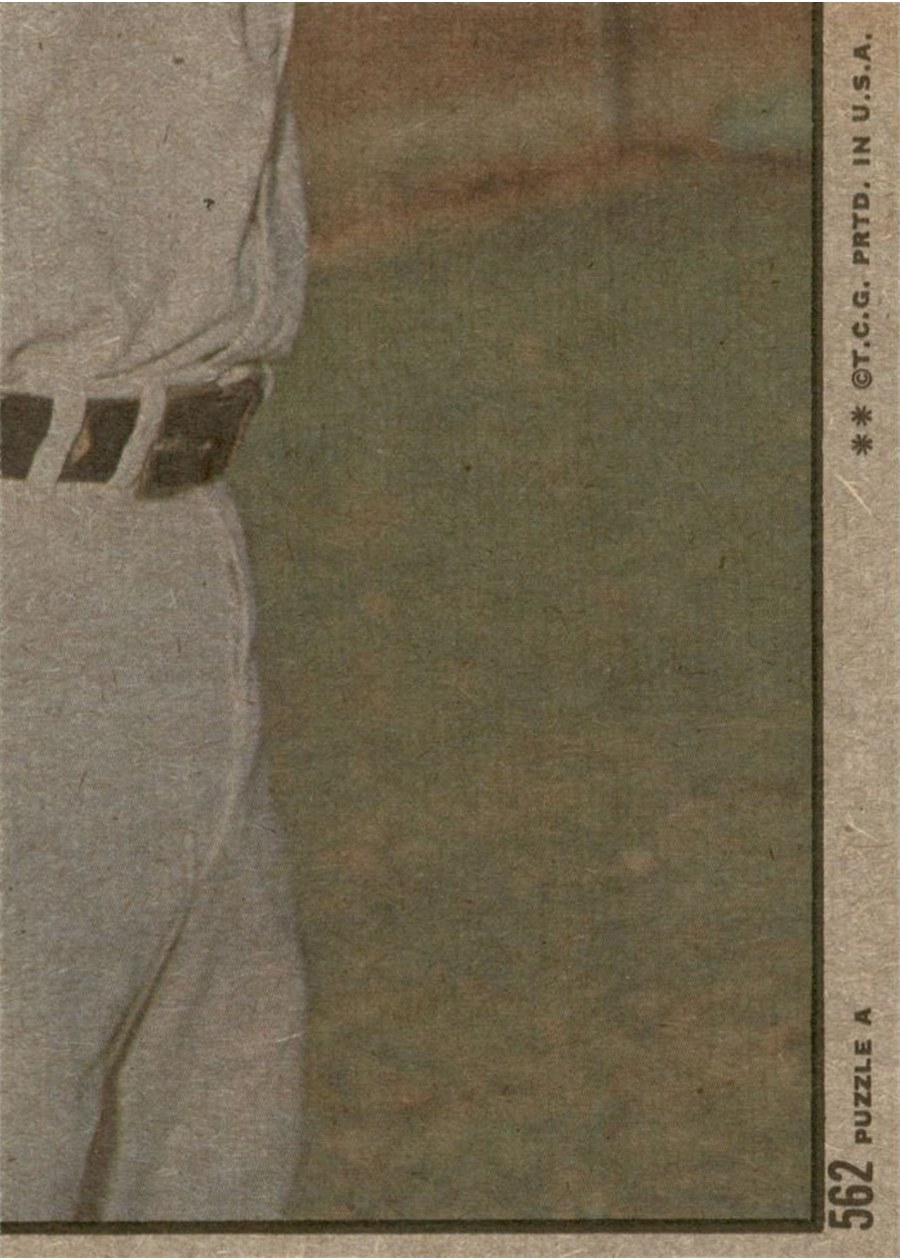 1972 Topps #562 Leo Cardenas In Action card back