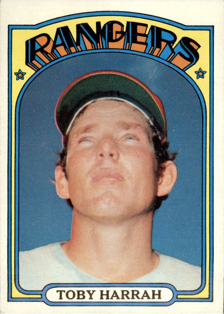 1972 Topps #104 Toby Harrah, Texas Rangers