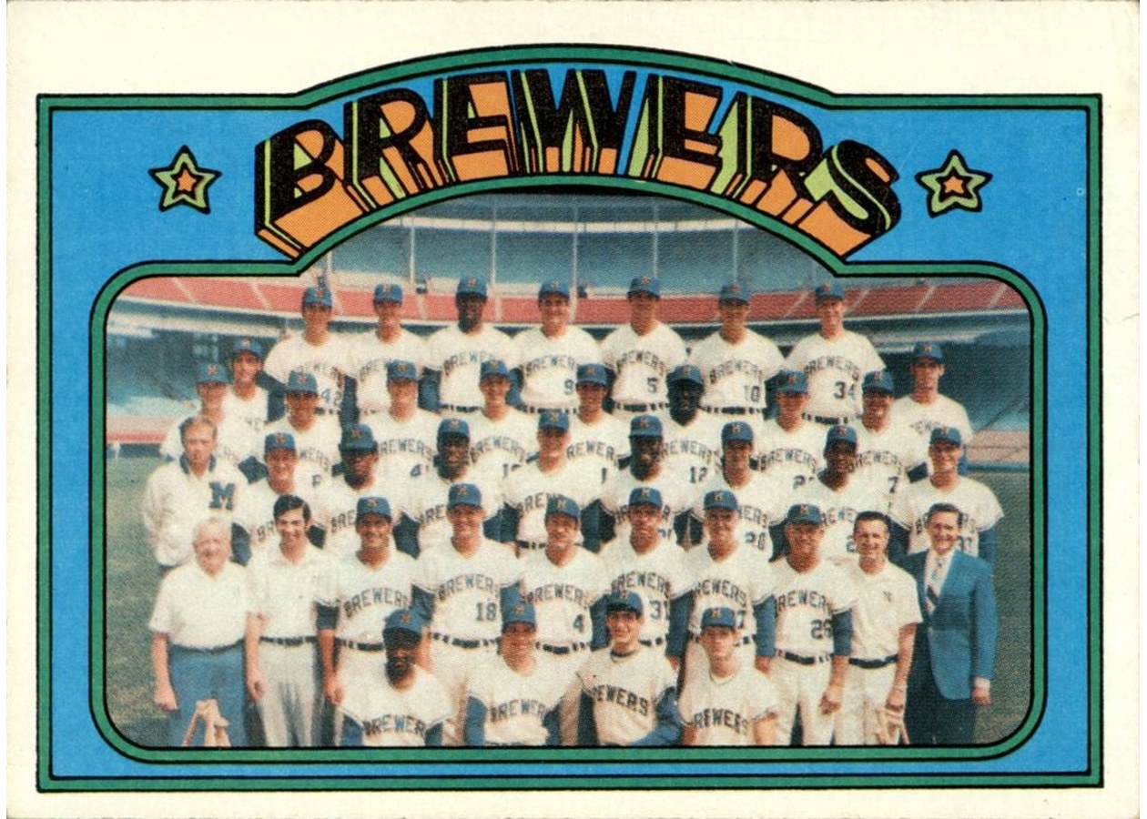 1972 Topps #106 Milwaukee Brewers