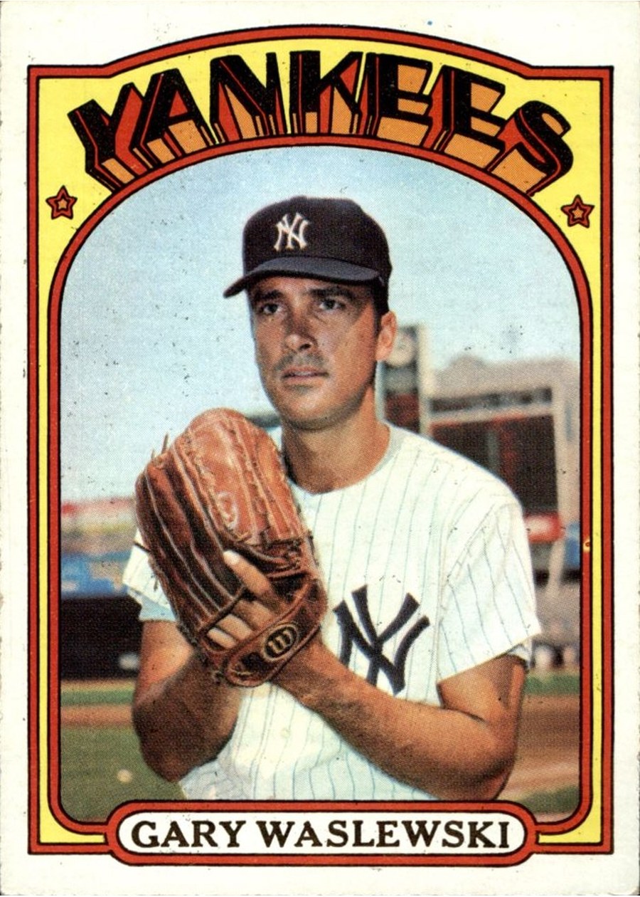 1972 Topps #108 Gary Waslewski, New York Yankees