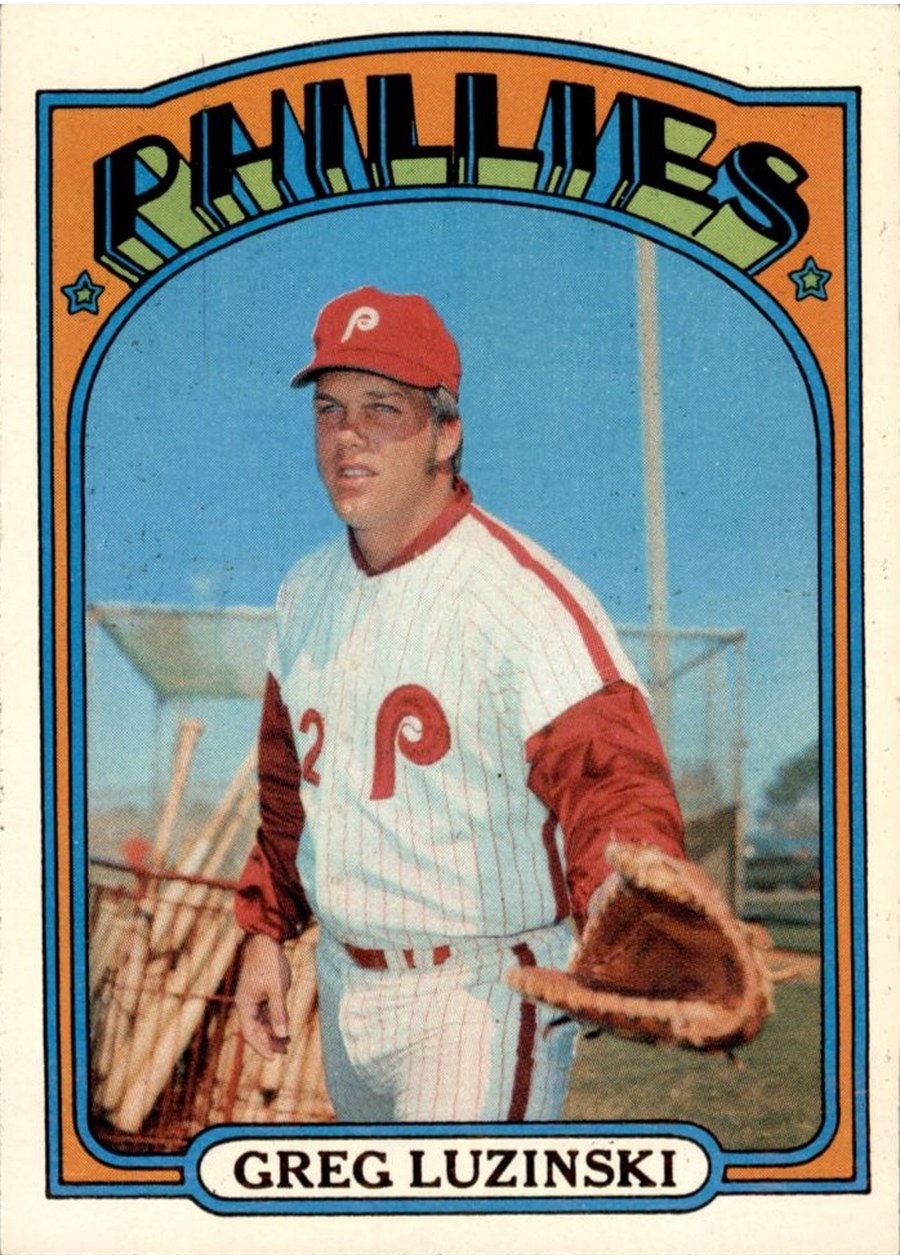 1972 Topps #112 Greg Luzinski, Philadelphia Phillies