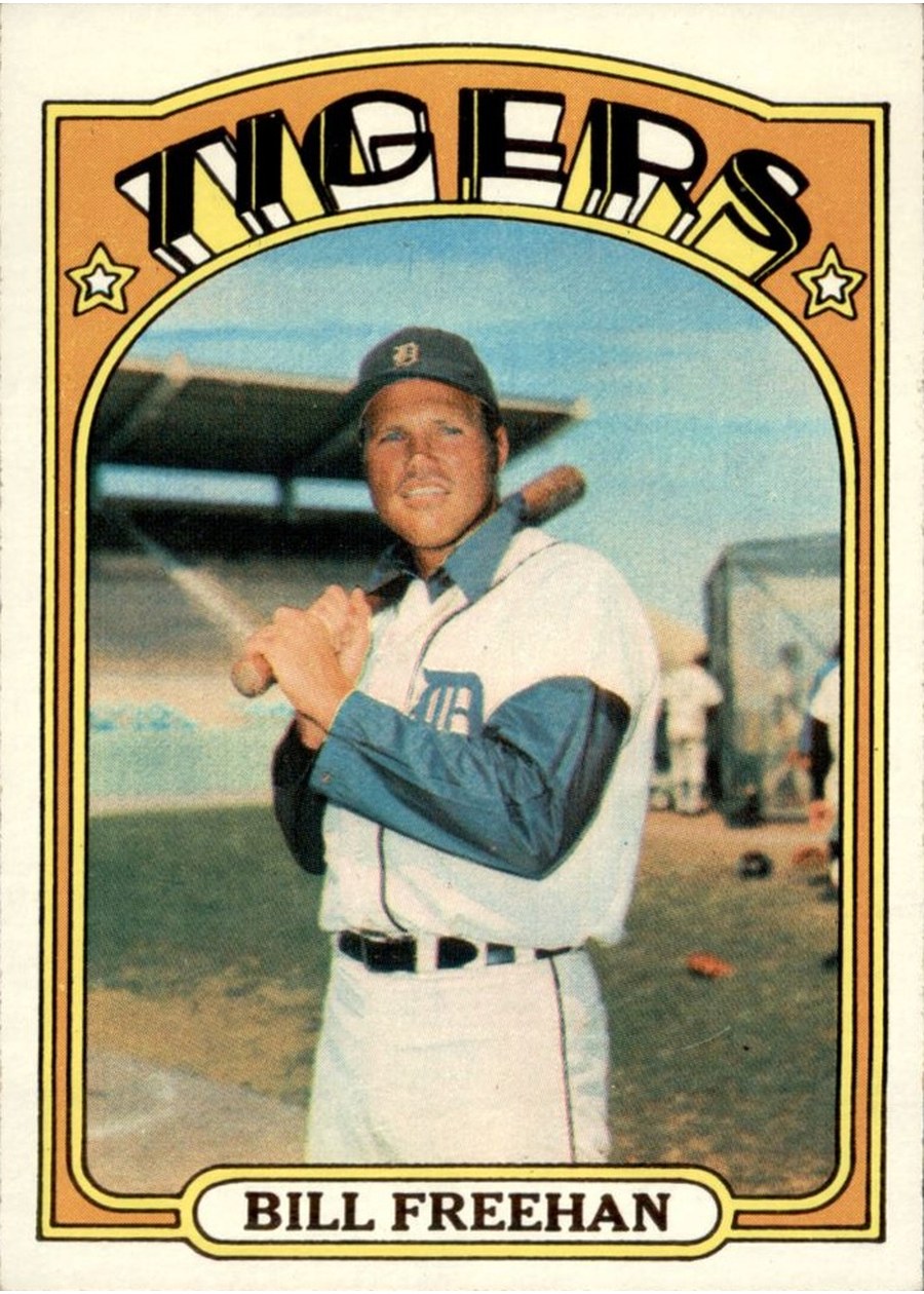 1972 Topps #120 Bill Freehan, Detroit Tigers
