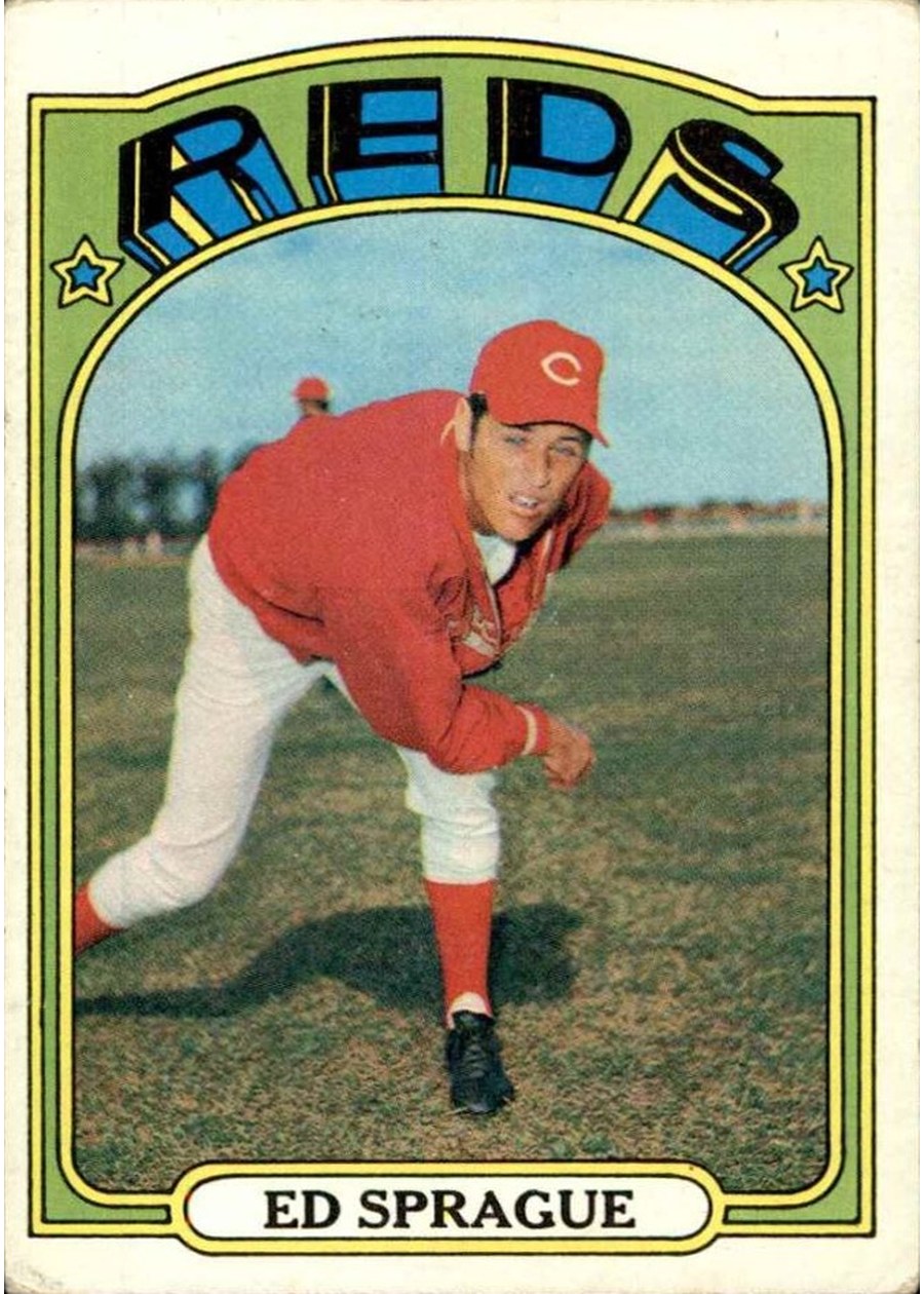 1972 Topps #121 Ed Sprague, Cincinnati Reds