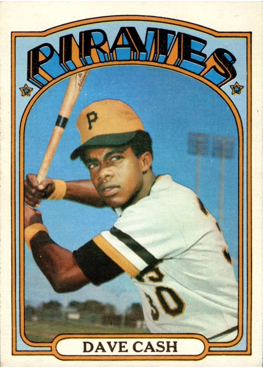 1972 Topps #125 Dave Cash, Pittsburgh Pirates