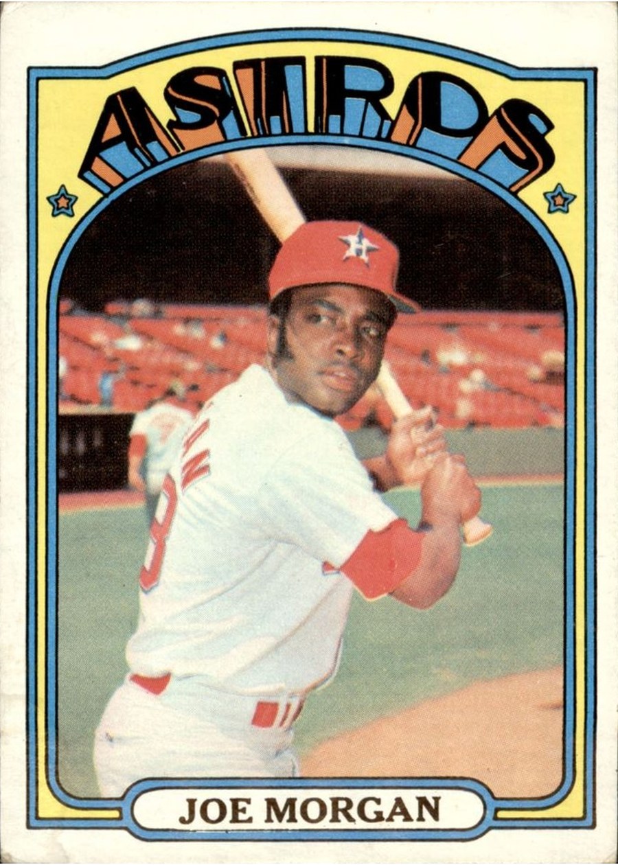 1972 Topps #132 Joe Morgan, Houston Astros