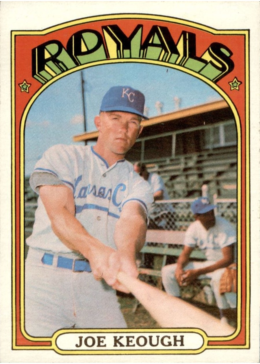 1972 Topps #133 Joe Keough, Kansas City Royals