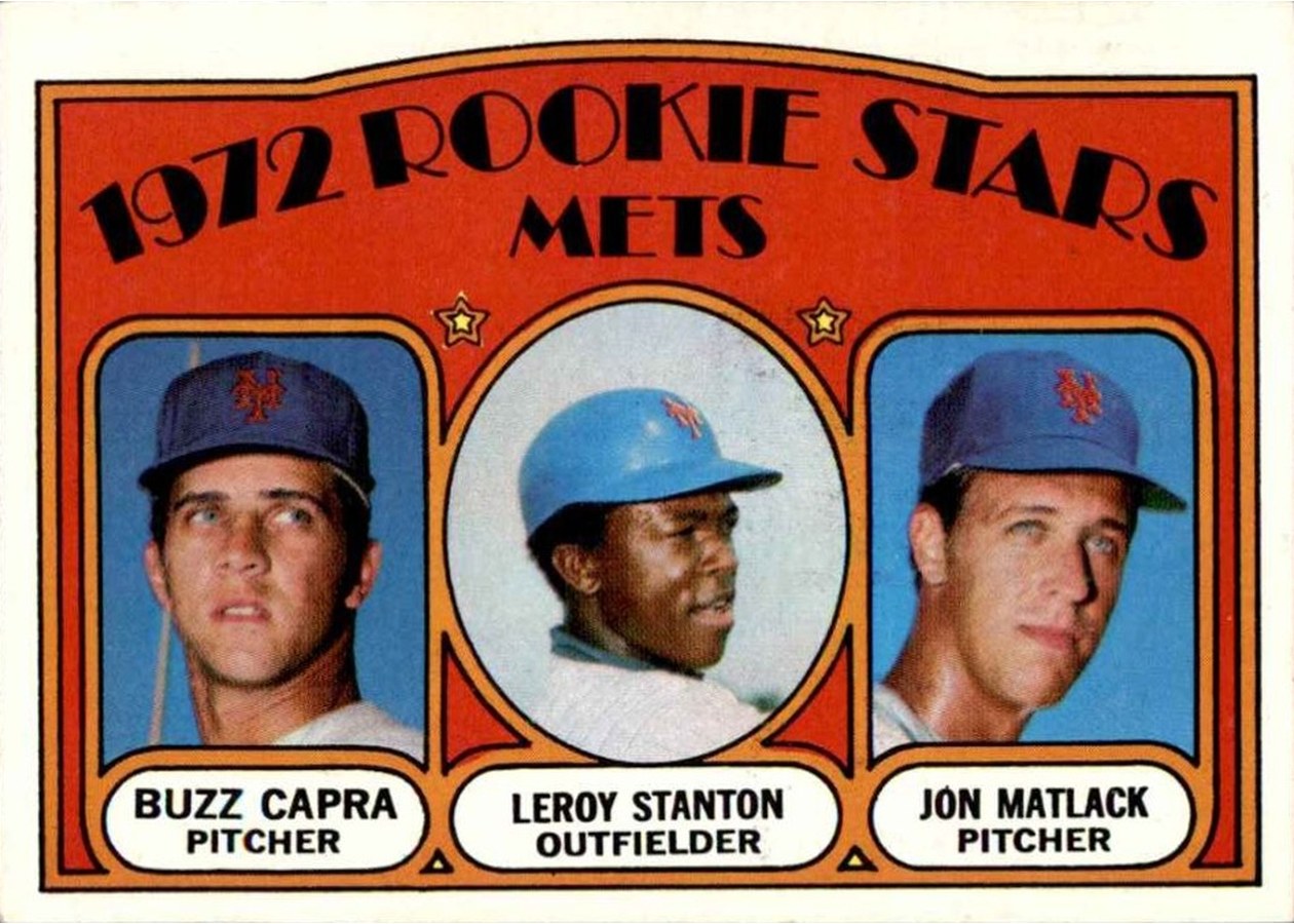 1972 Topps #141 Mets 1972 Rookie Stars, New York Mets