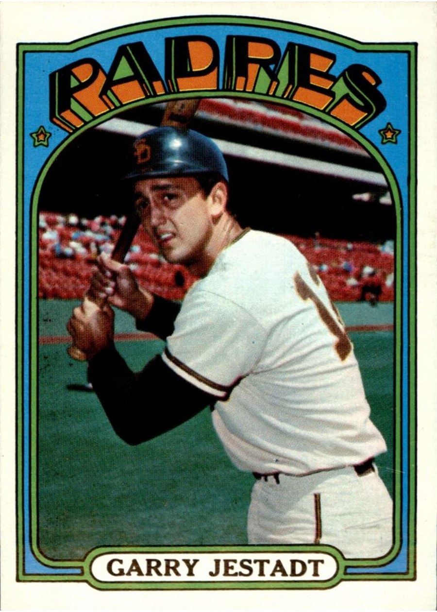 1972 Topps #143 Garry Jestadt, San Diego Padres
