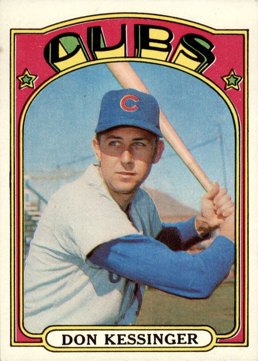 1972 Topps #145 Don Kessinger, Chicago Cubs
