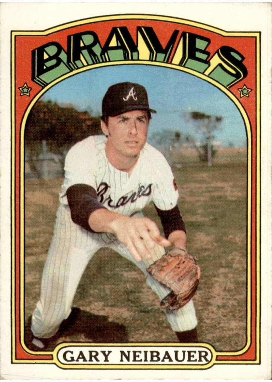 1972 Topps #149 Gary Neibauer, Atlanta Braves