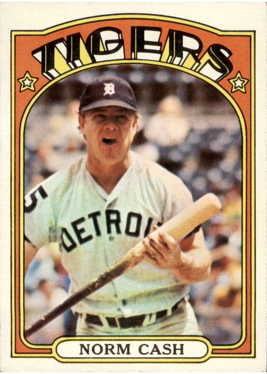 1972 Topps #150 Norm Cash, Detroit Tigers