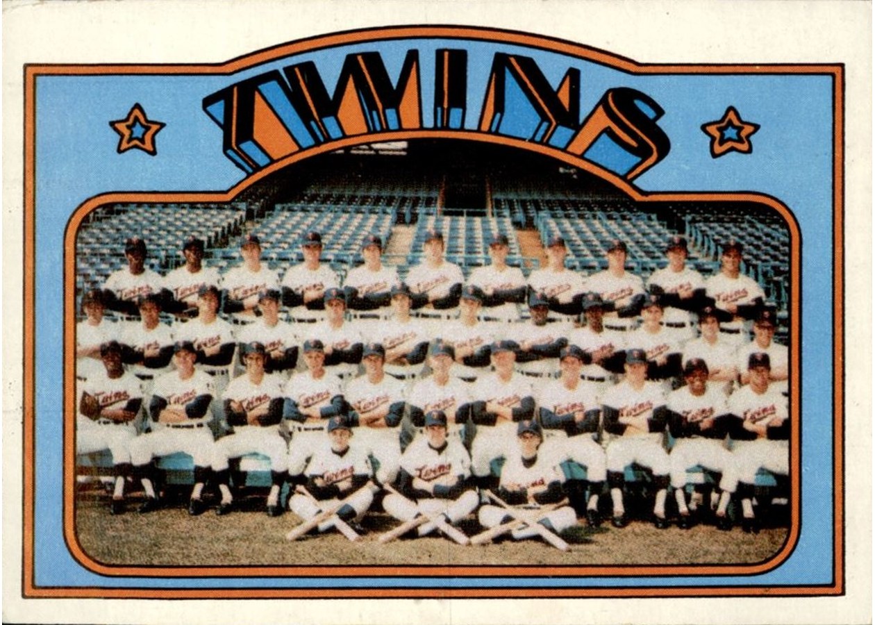 1972 Topps #156 Minnesota Twins