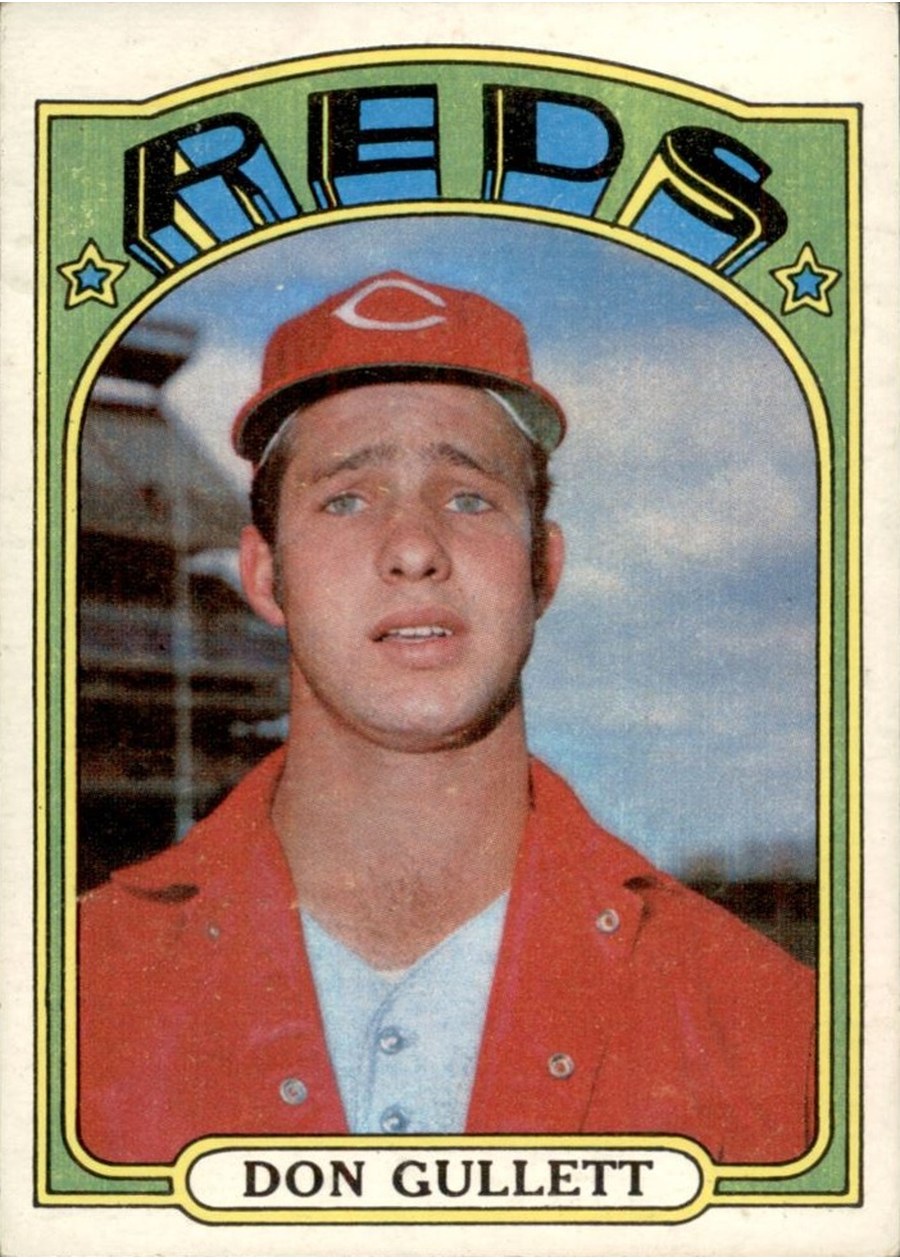 1972 Topps #157 Don Gullett, Cincinnati Reds