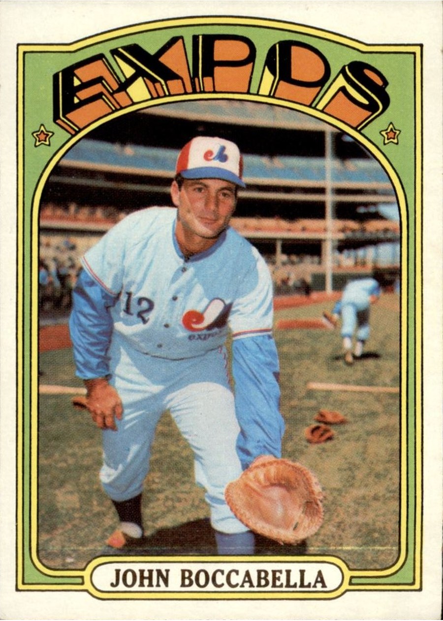 1972 Topps #159 John Boccabella, Montreal Expos