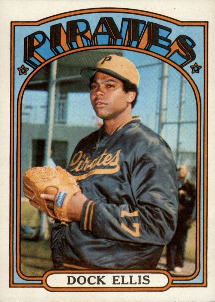 1972 Topps #179 Dock Ellis, Pittsburgh Pirates