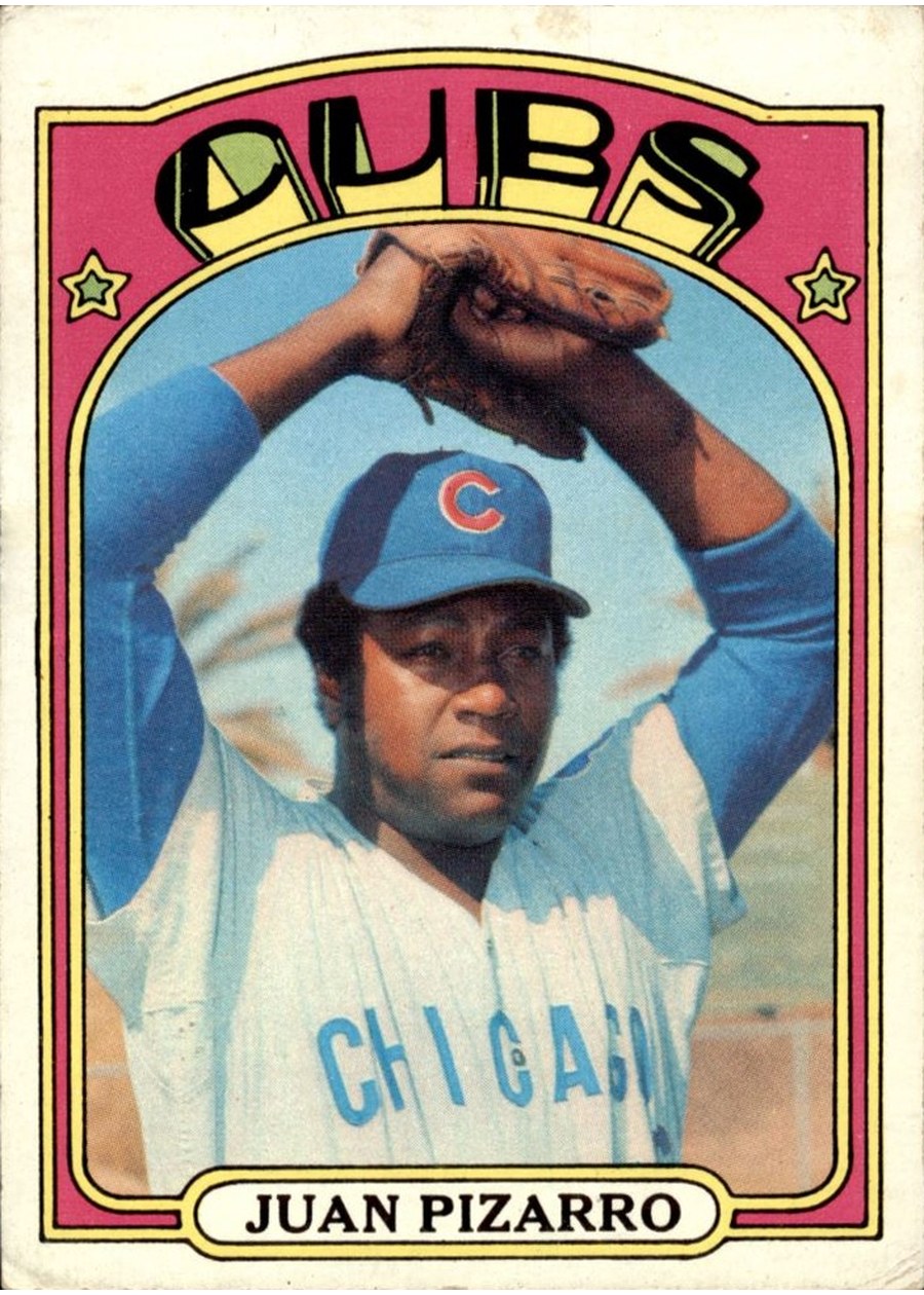 1972 Topps #18 Juan Pizarro, Chicago Cubs
