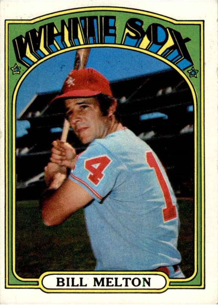 1972 Topps #183 Bill Melton, Chicago White Sox