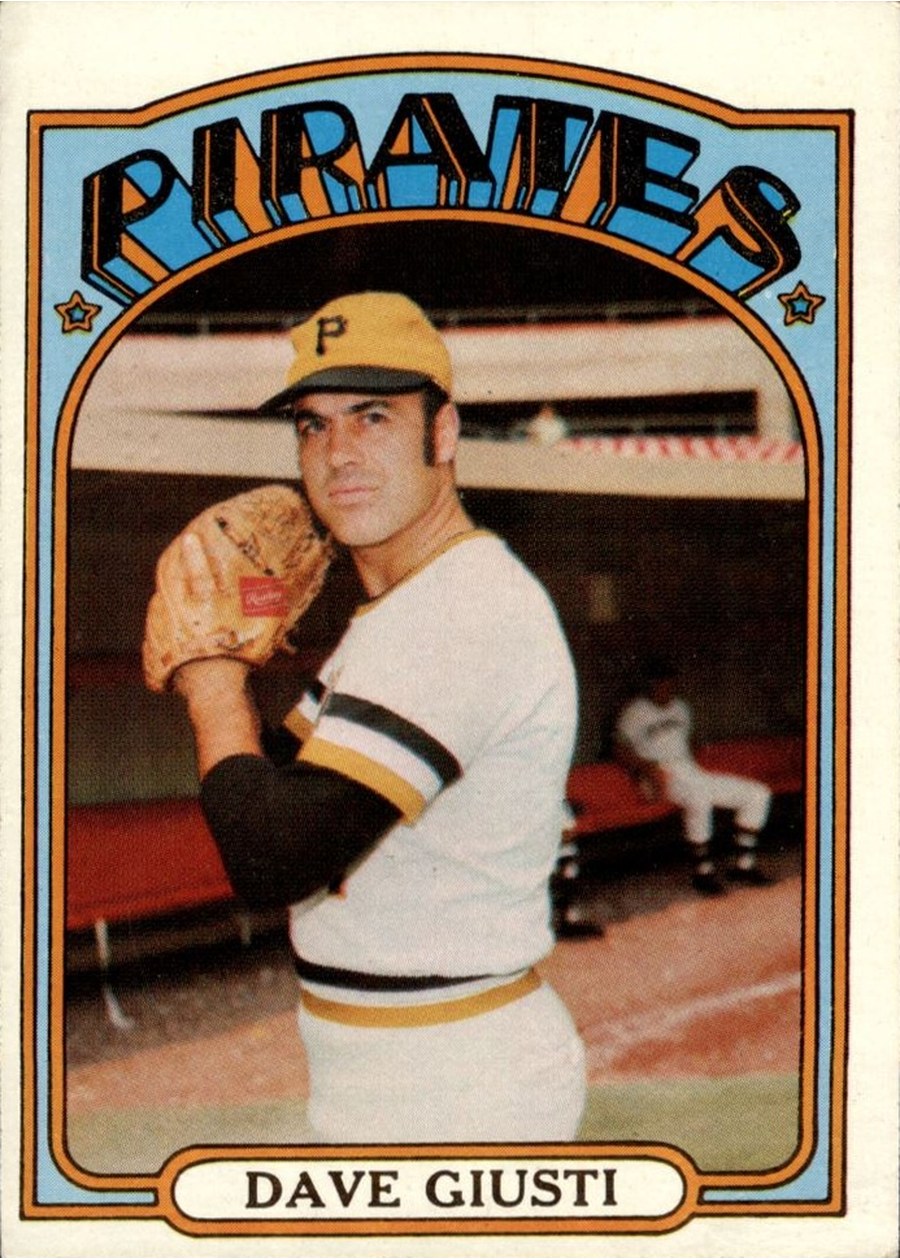 1972 Topps #190 Dave Giusti, Pittsburgh Pirates