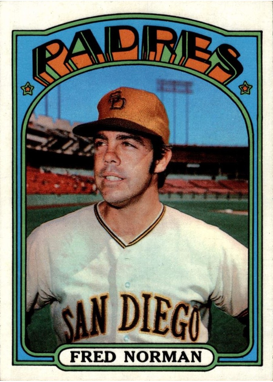1972 Topps #194 Fred Norman, San Diego Padres