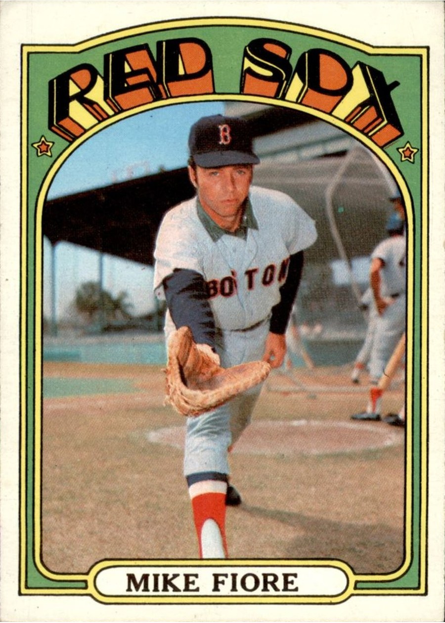 1972 Topps #199 Mike Fiore, Boston Red Sox