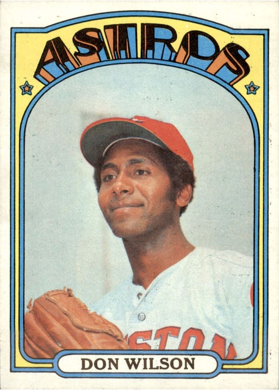 1972 Topps #20 Don Wilson, Houston Astros